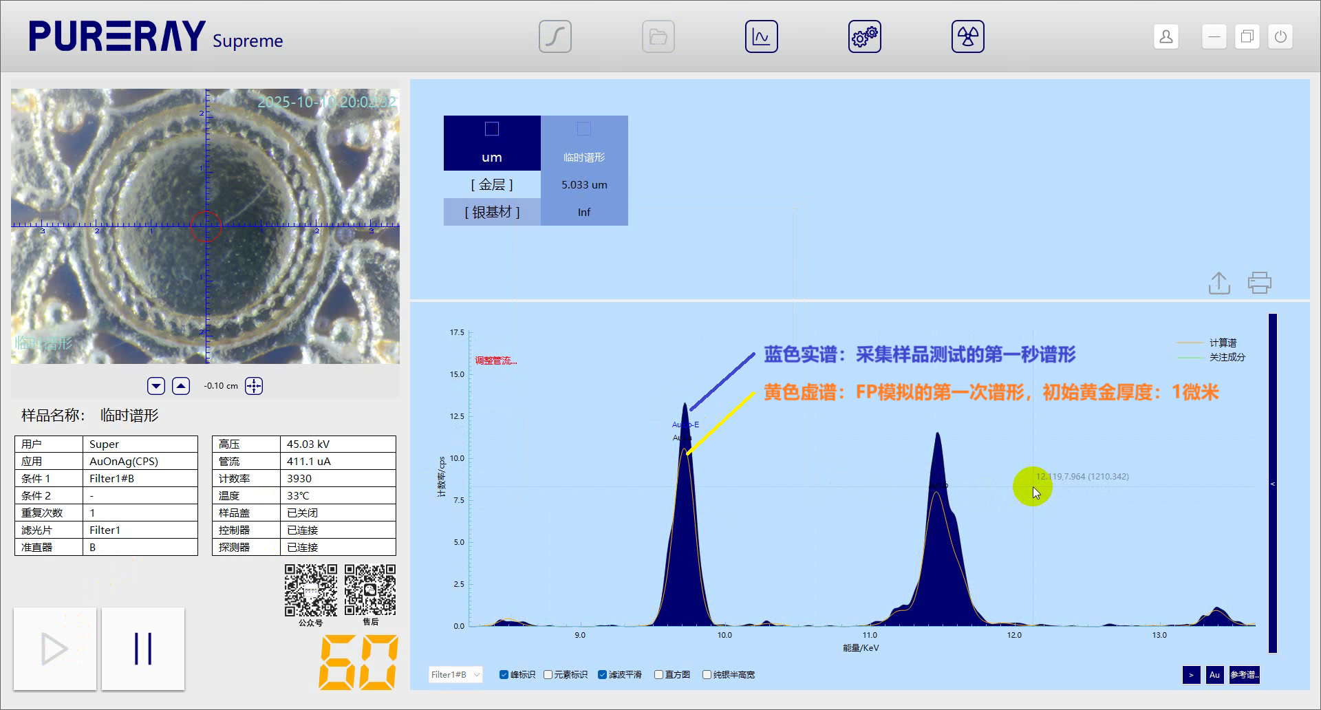谱睿仪器的真FP算法