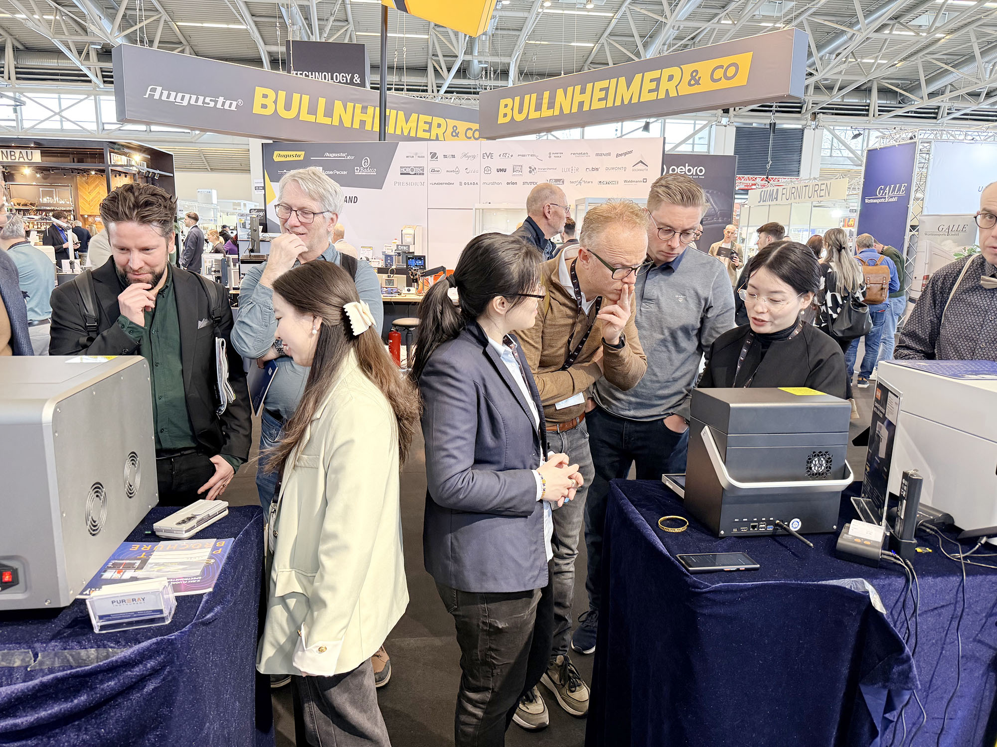 谱睿仪器闪耀慕尼黑国际珠宝钟表博览会