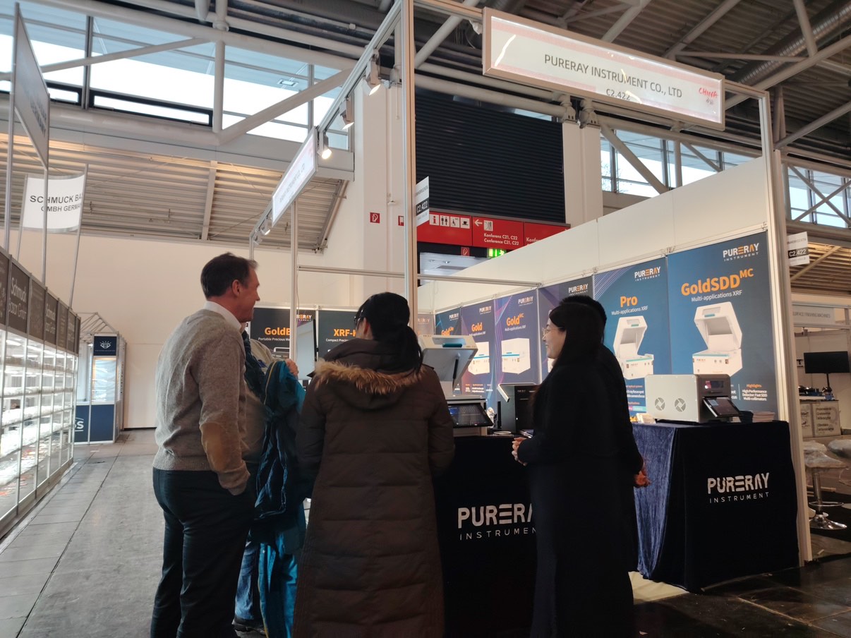 谱睿仪器闪耀慕尼黑国际珠宝钟表博览会